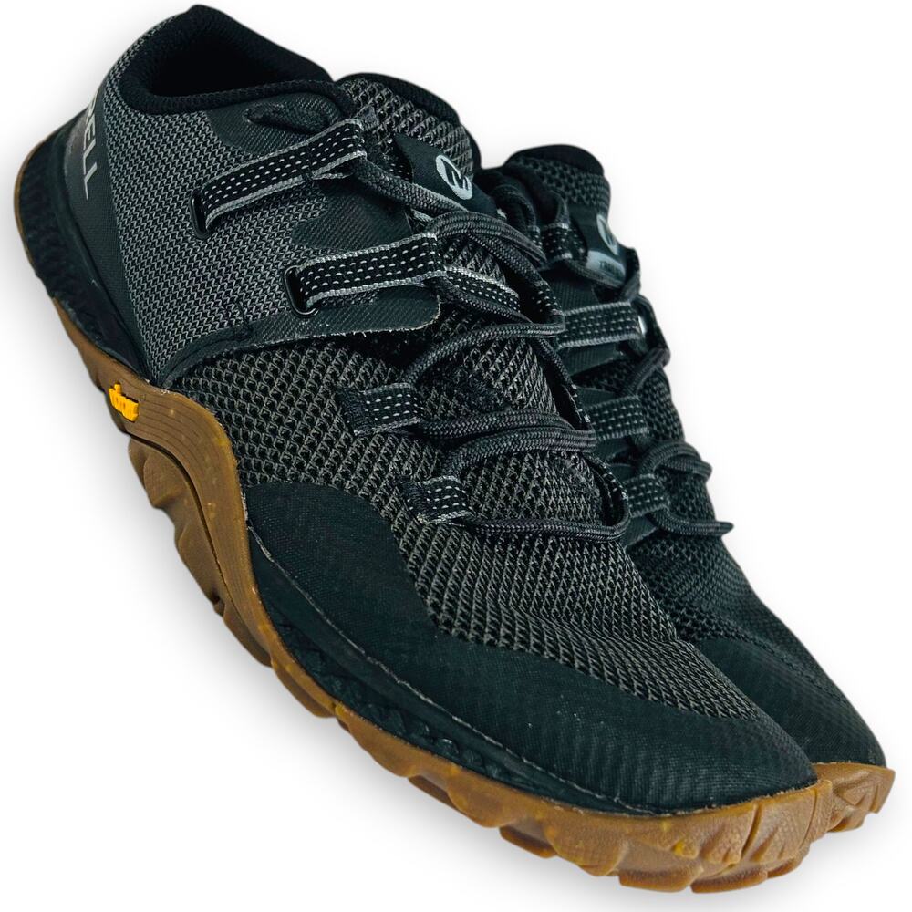 Merrell Mens 9 Trail Glove Black J135379 Vibram
